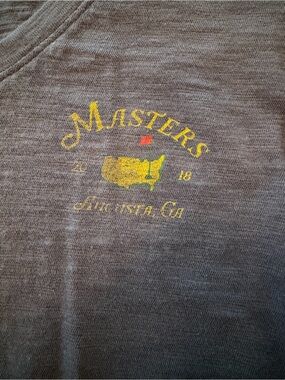 47 Masters Logo V Neck Women’s - Gray & Yellow